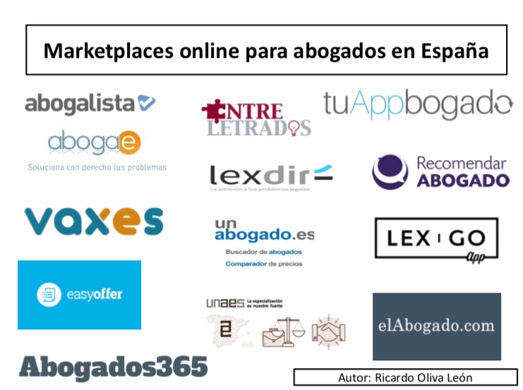 Marketplaces para abogados en España.