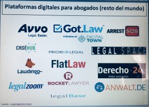 Plataformas digitales para abogados (mundo)