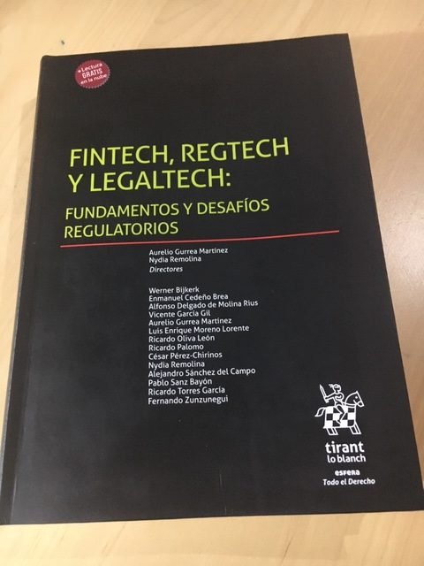 Libro Fintech Regtech y Legaltech