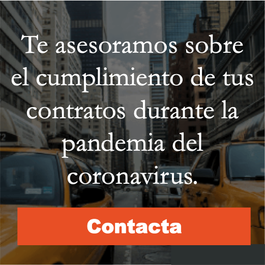 Contratos y Coronavirus