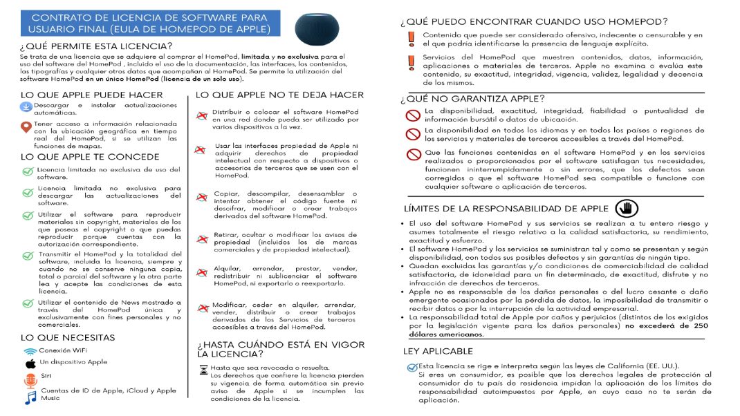 EULA entendible